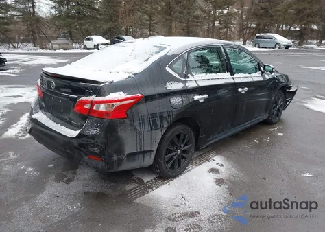 2018 Nissan Sentra Sr из США, поврежденный, VIN 3N1AB7AP7JY288287